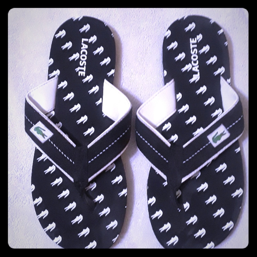 Women's Lacoste Flip Flops